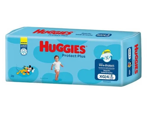 PAÑAL HUGGIES XG   CLASSIC CELESTE
